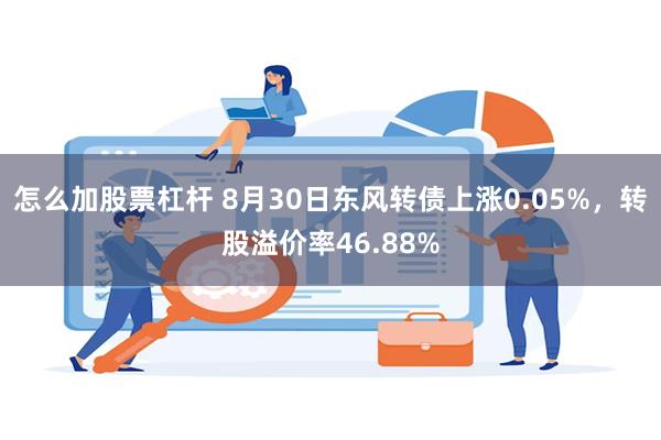 怎么加股票杠杆 8月30日东风转债上涨0.05%，转股溢价率