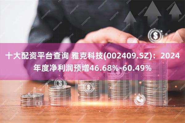 十大配资平台查询 雅克科技(002409.SZ)：2024年