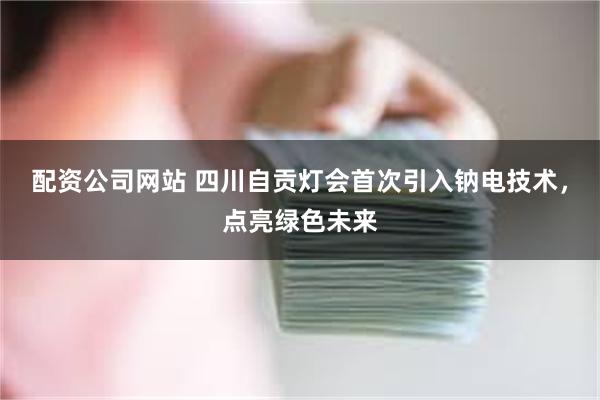 配资公司网站 四川自贡灯会首次引入钠电技术，点亮绿色未来